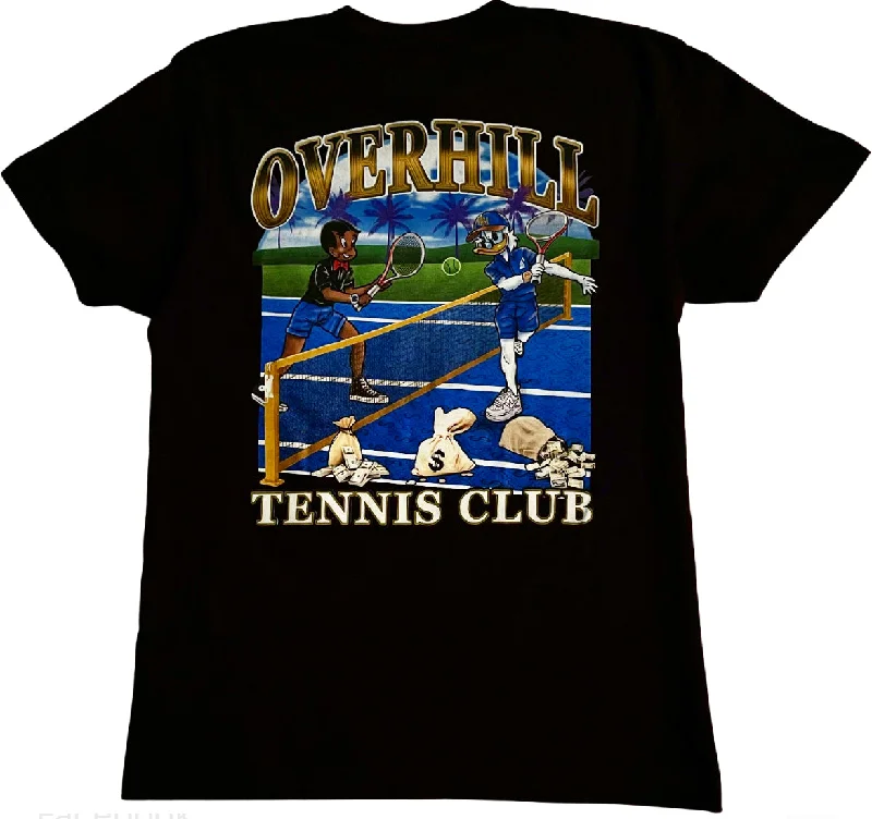 Women's Blouse with PatchesOVERHILL TENNIS MATCH