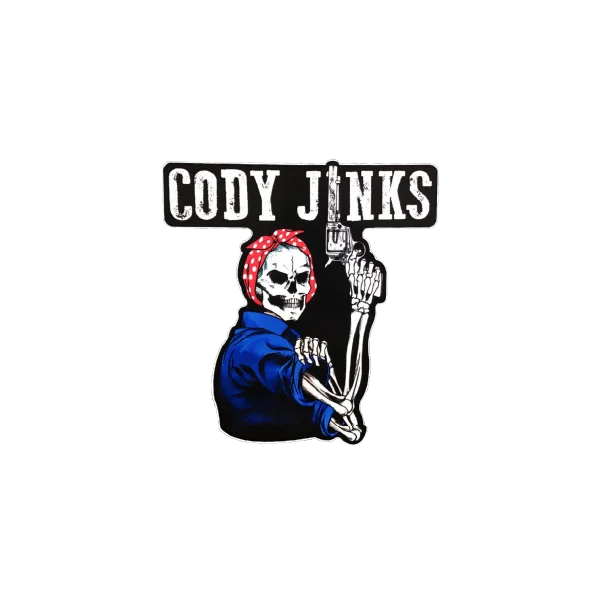 Women's Blouse with Wide CollarCody Jinks Rosie Sticker