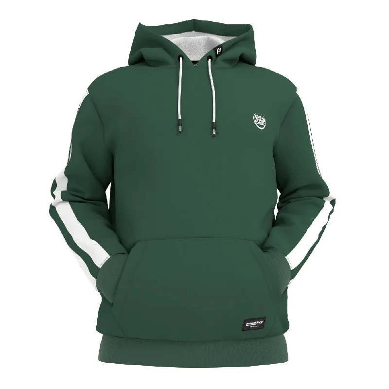 Women's Hooded Sweatshirts with Warm FabricUni Green Hoodie