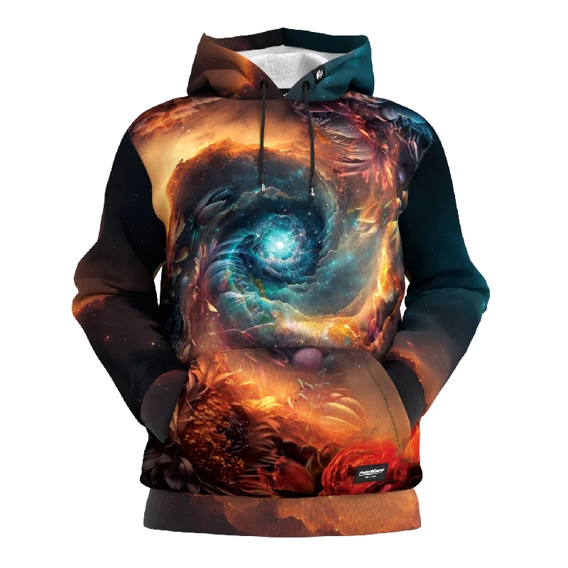 Women's Hooded PulloversSpace Flower Hoodie