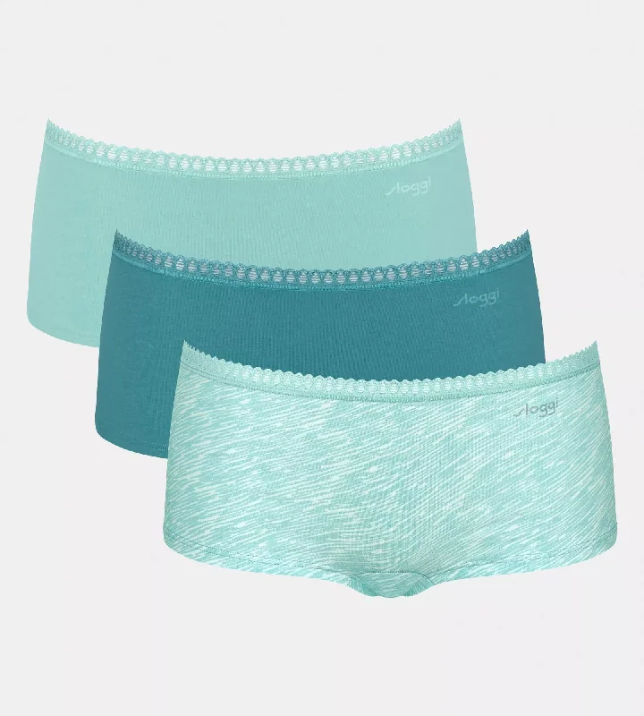 eco-friendly bamboo fiber briefs for sensitive skinSloggi short katoen - Go Crush short C3P - 2 combinaties