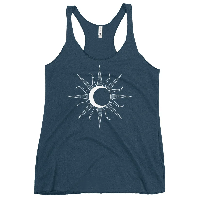 Women's Blouse with Rounded CollarThe Sun & Moon Tank