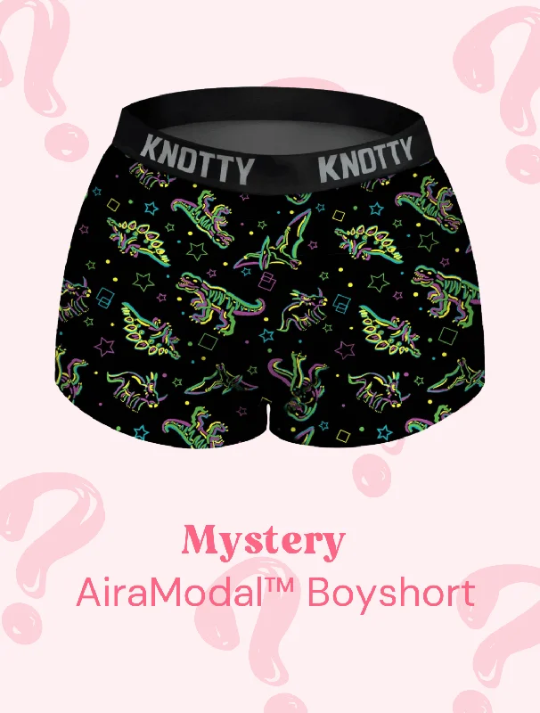 moisture-wicking silk panties for hot and humid weatherMystery AiraModal™ Boxer Boyshort