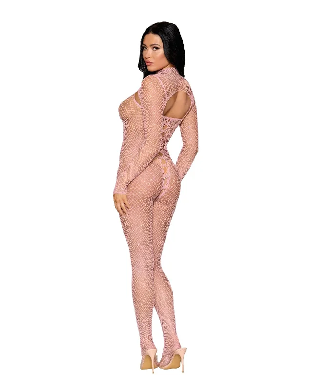 seamless bra with underwire supportBodystocking and Shrug Dmnd - One Size - Pink