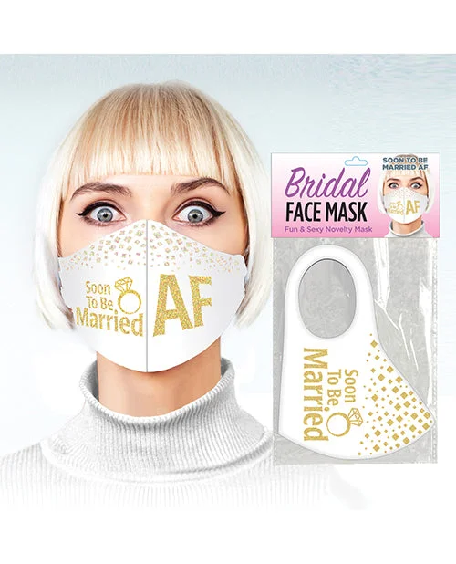 push-up bra with paddingSoon To Be Married Af Face Mask - White