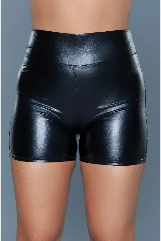 maternity support underwear for pregnant womenHigh waist pull up leather shorts