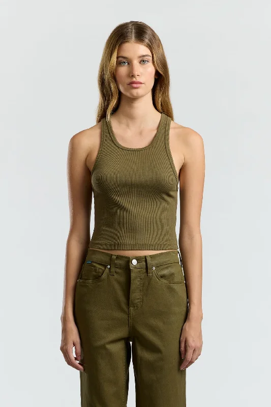 Women's Blouse with Mid-LengthVerona Crop Tank (Sale)