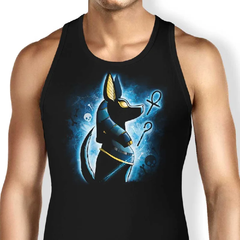 Women's Blouse with Keyhole CollarAnubis - Tank Top