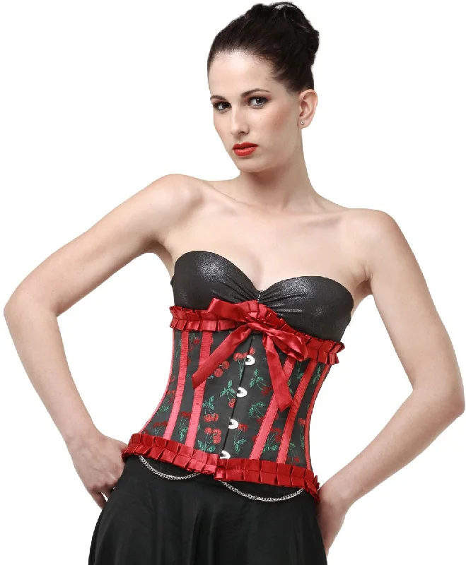 full-body suit with built-in bra and panties for easeJocelyn Underbust Corset