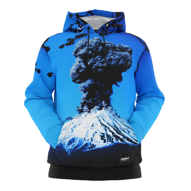 Women's Hooded Sweatshirts with Ribbed WaistChaotic Scenery Hoodie