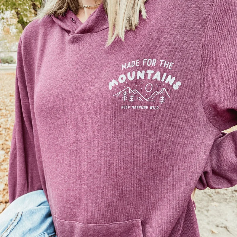 Women's Hooded CardiganMade For The Mountains Hoodie