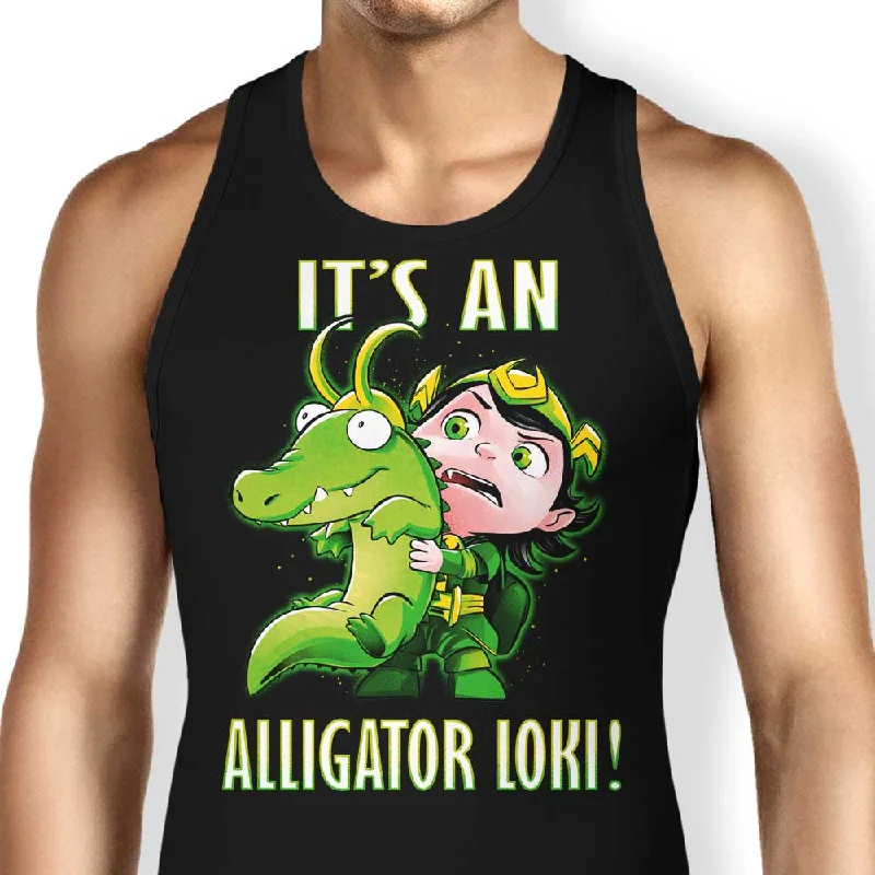 Women's Blouse with U-Shaped CollarIt's an Alligator - Tank Top