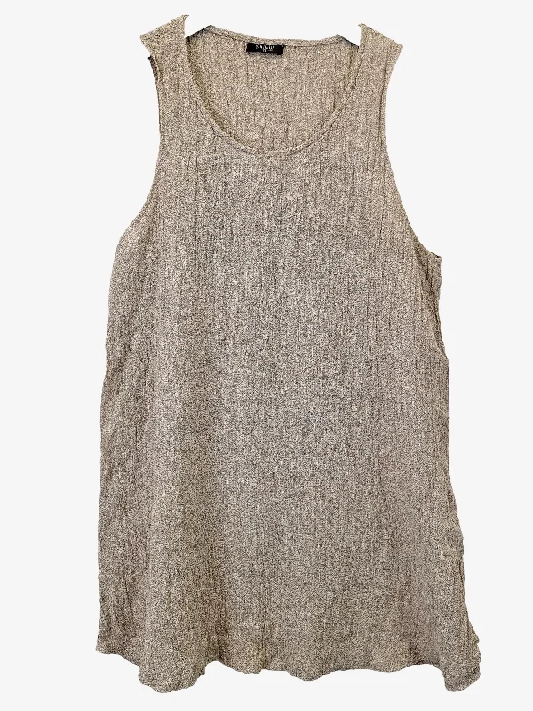 Women's High Collar DressesVon Troska Casual Linen Mini Dress Size 14