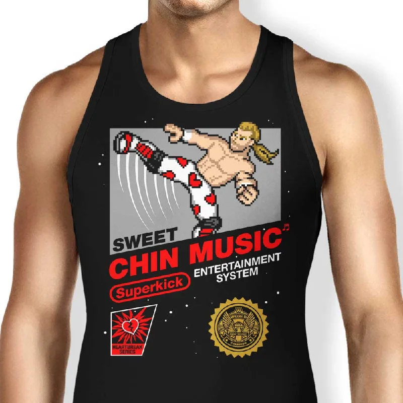 Women's Blouse with Fur TrimSweet Chin Music - Tank Top