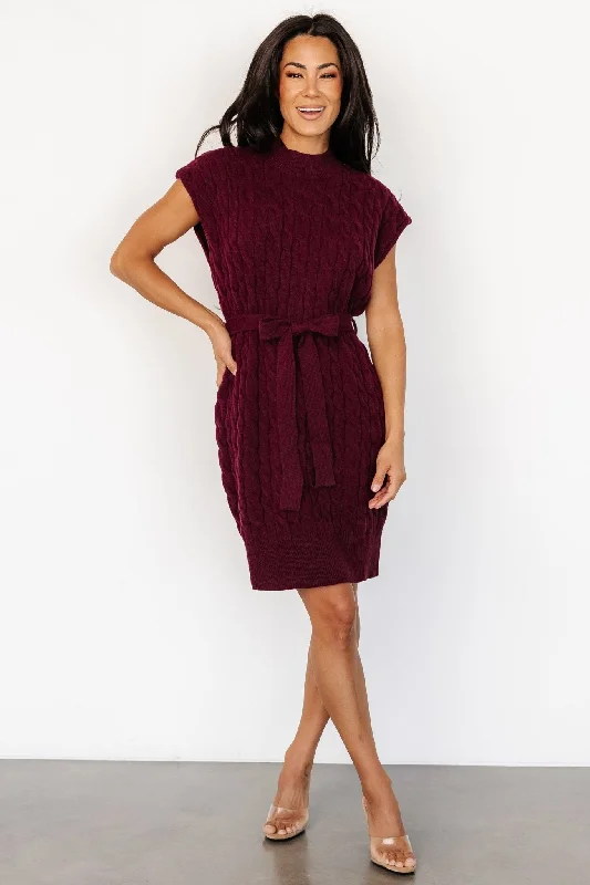 Women's Board ShortsKambri Cable Knit Sweater Dress | Mulberry