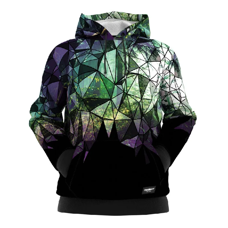 Women's Hooded Sweatshirts with Silk LiningThrough The Window Hoodie