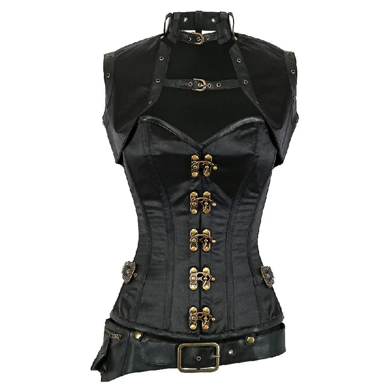 open-bust waist trainer for tops and dressesMaiya Steampunk Overbust Corset