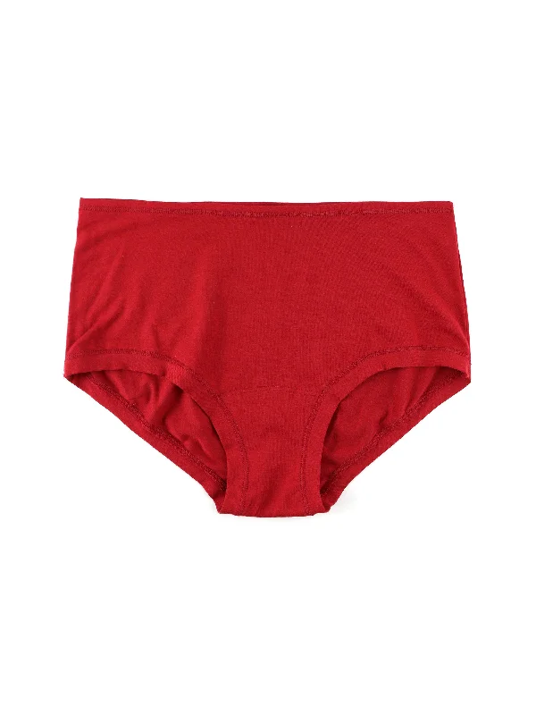 seamless panties with a concealed pocket and a moisture-wicking finishPlayStretch™ Boyshort Cayenne Red