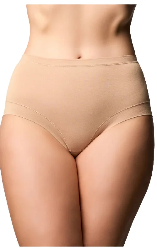 moisture-wicking mesh panties for intense workoutsVery Clever Knickers Bamboo Underwear Maxi Brief in Nude T25022