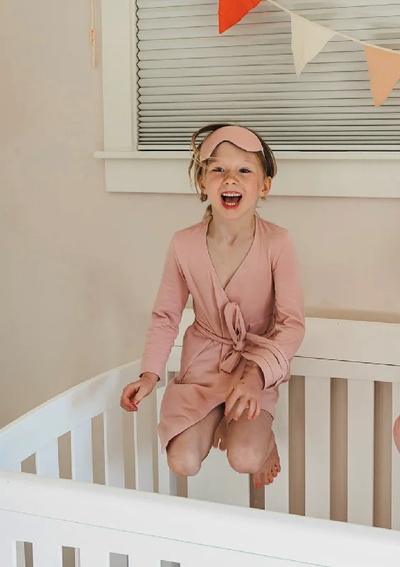 women's pajamas for those who cherish softnessKids Short Robe- Mommy and Me Collection