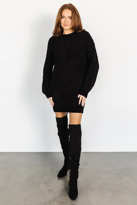 Women's Hiking ShortsChrista Sweater Dress | Black