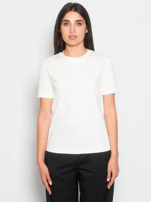 Women's Blouse with Keyhole CollarT-shirt Interlock Bianca