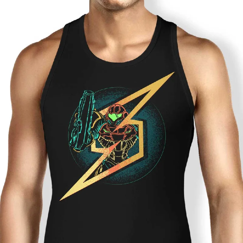 Women's Blouse with Shirt CollarSymbol of Samus - Tank Top