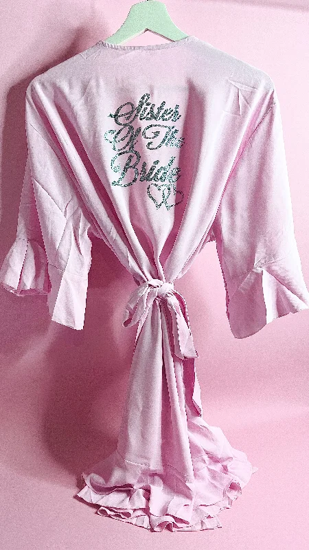 women's pajamas with a snug fitPersonalised Ruffle Robe | All colours available