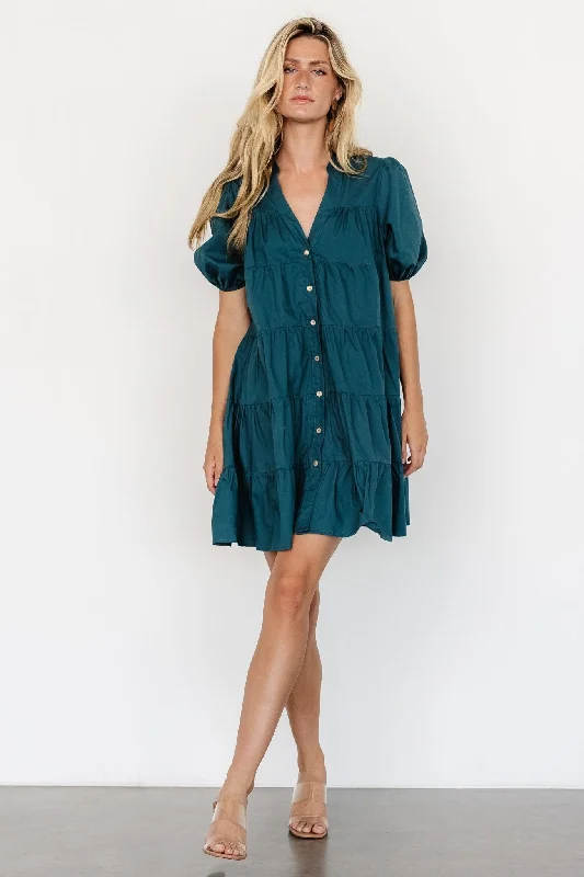 Women's Distressed Denim ShortsKeaton Short Dress | Jade