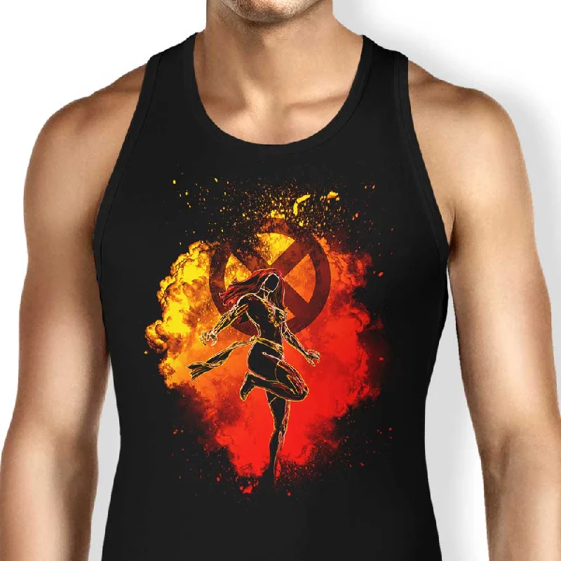 Women's Blouse with FlouncesSoul of the Phoenix - Tank Top