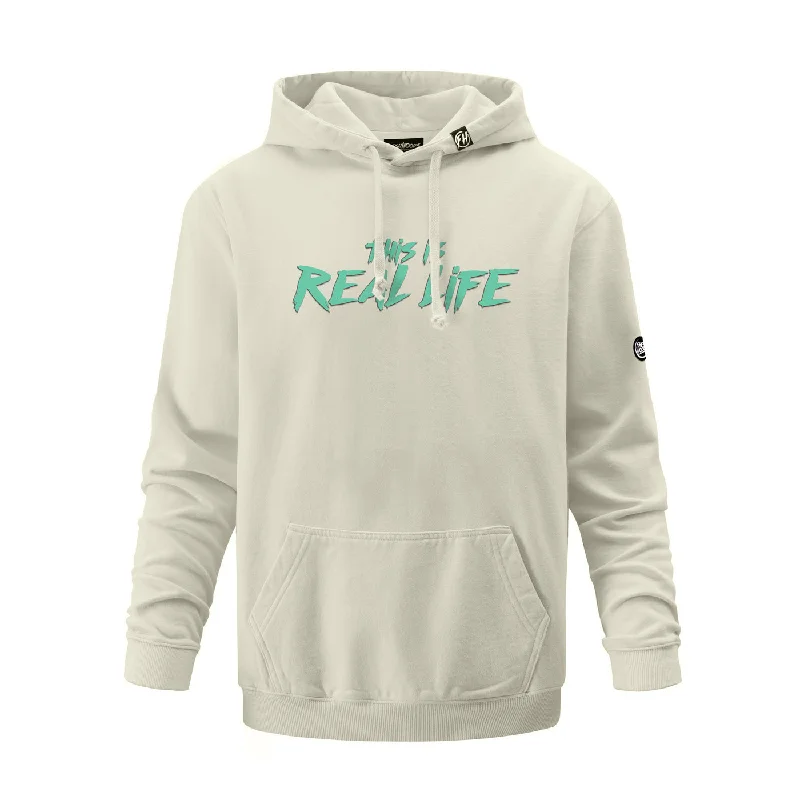 Women's Hooded Sweatshirts with Brocade LiningReal Life Hoodie