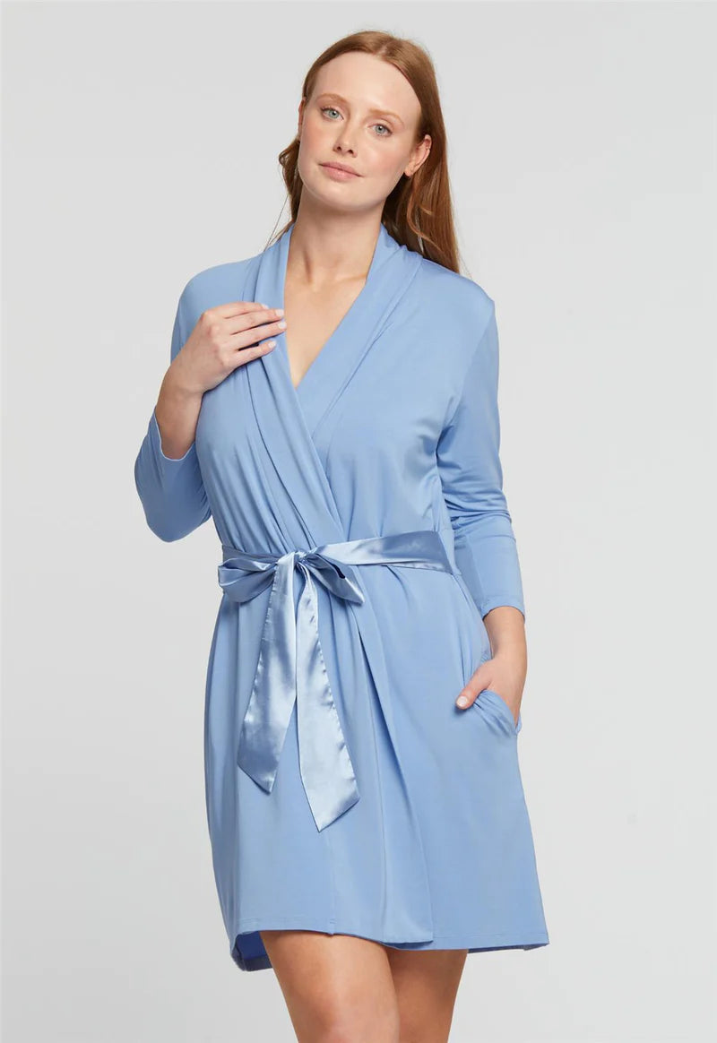 women's pajamas with a charming floral patternFleurt Iconic Robe