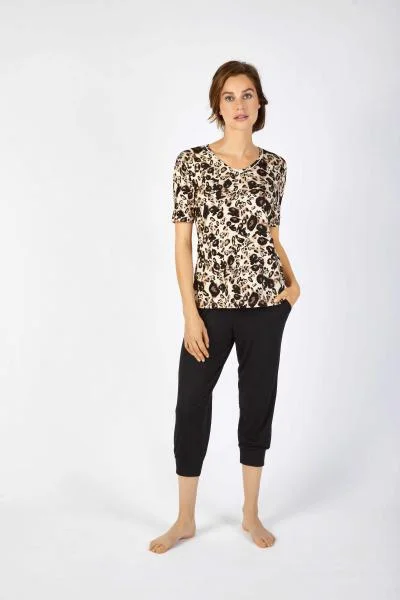 women's pajamas with a stylish cutLounge Mode Shirt km 16 460 873  0 910 original