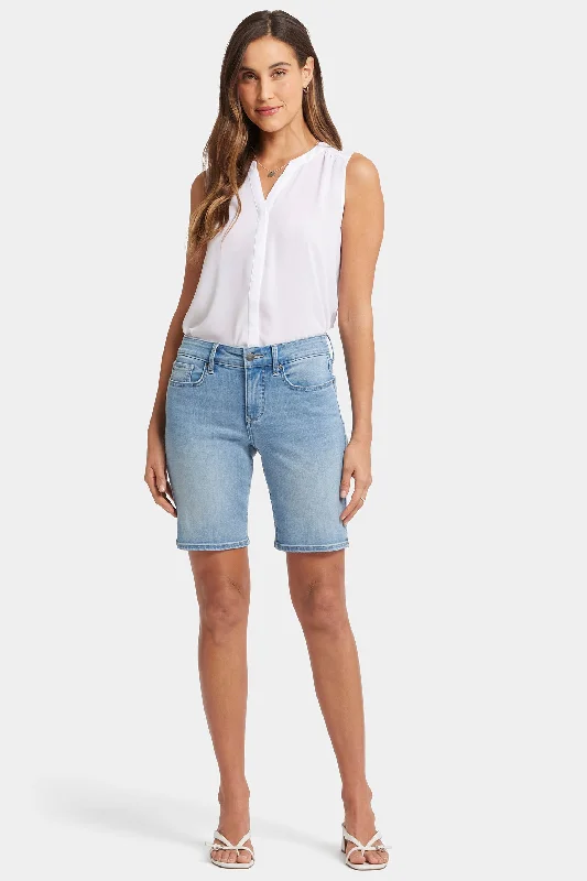 Women's Semi-Formal ShortsElla Denim Shorts - Blue Valley