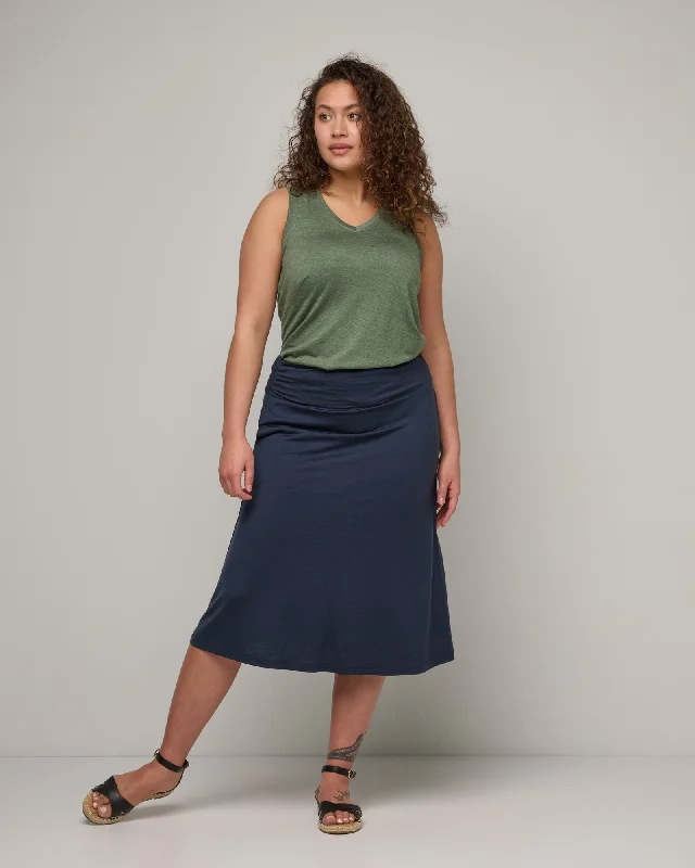 Women's Boat Collar DressesHelena Midi Skirt