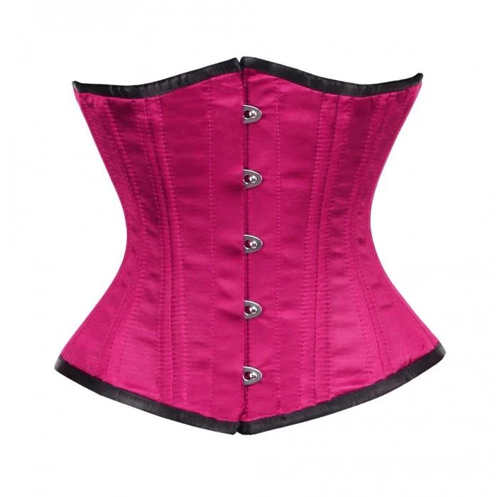 body shaper with silicone grip strips for no-slip wearMallory Waist Training Corset