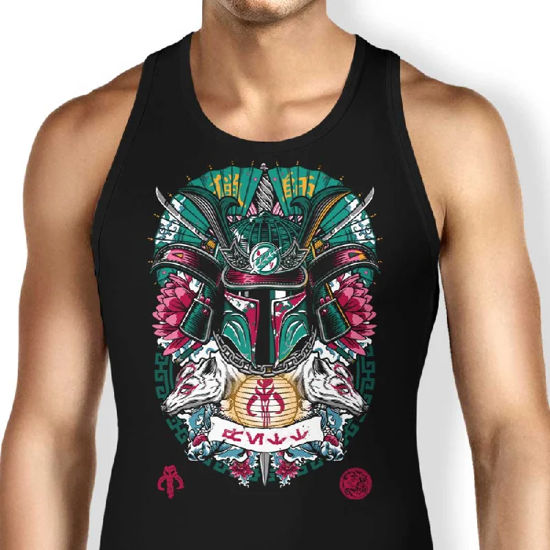 Women's Blouse with Rounded CollarBounty Hunter Samurai - Tank Top