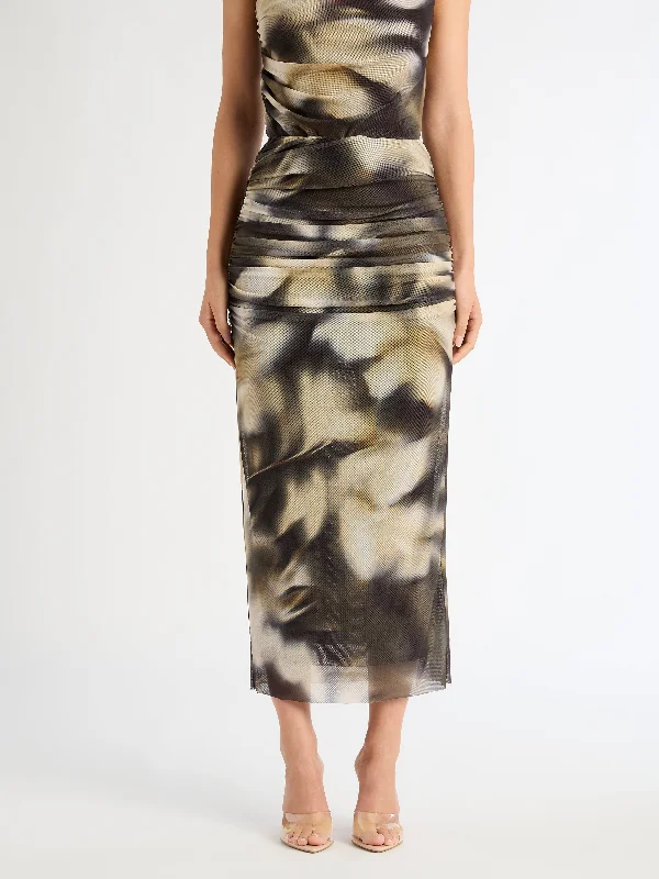 Women's Floral SkirtsGOLD MIRAGE SKIRT