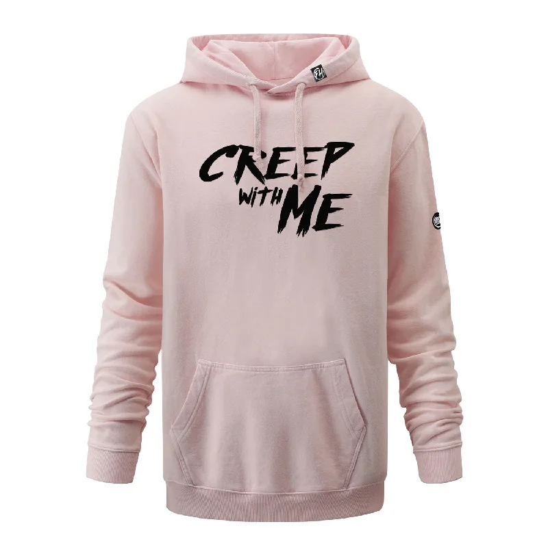 Women's Hooded Zip-Up SweatshirtsCreep With Me Hoodie