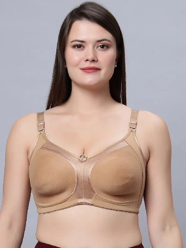 maternity support braNon Padded Full Coverage T-Shirt Skin Color Bra (Pack of 1)