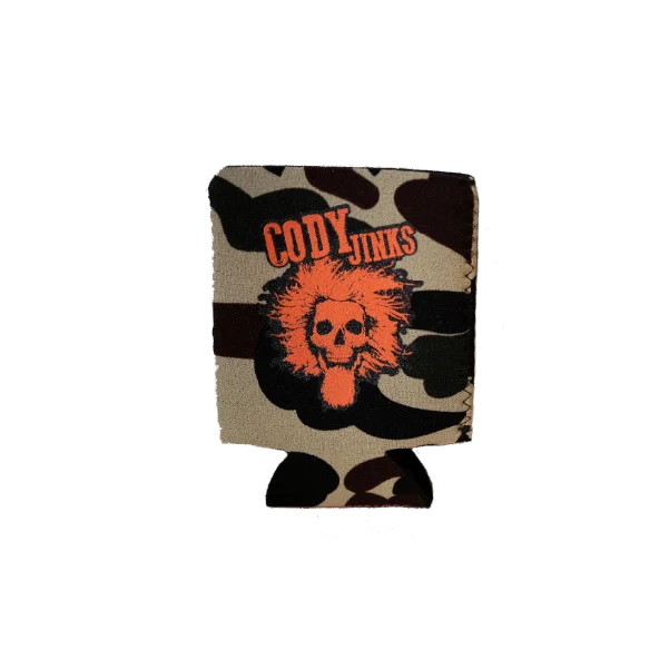 Women's Button-Up BlouseCamo Skull Koozie