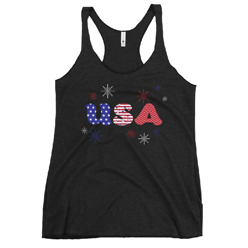 Women's Blouse with CollarPatriotic USA Tank