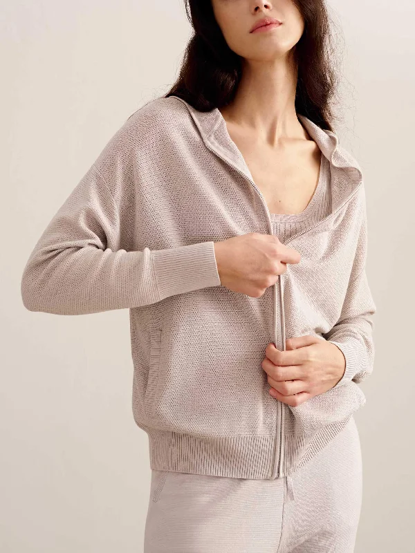 plus-size women's pajama pantsSilky Knit Hoodie