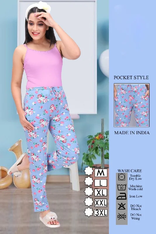 women's pajamas for travelWomen's Stylish Printed Soft Cotton Pajamas